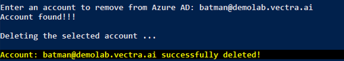 MAAD Remove User Access